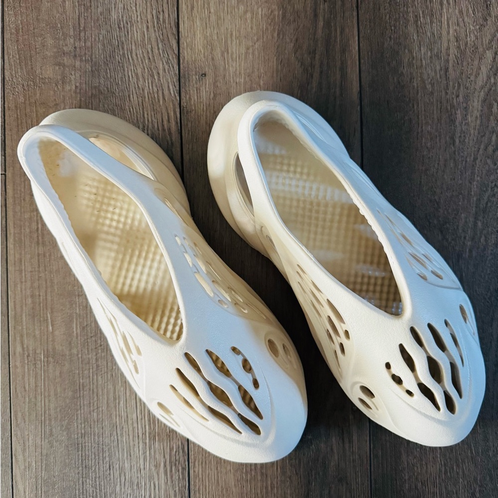 Stylish Cream Slip-On Shoes